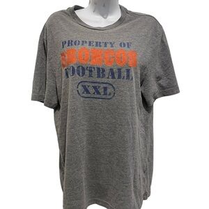 FANATICS DENVER BRONCOS Men’s Property of Broncos Football XXL Tshirt Medium